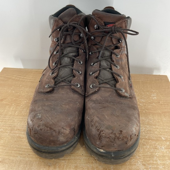 Red Wing Boots Mens 14 Brown Leather 2243 King Toe Waterproof